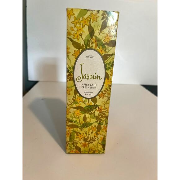 Avon Vintage 1970 Jasmin After Bath Freshener, 8 fl oz NIB